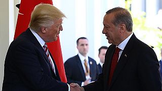 Türkiye Cumhurbaşkanı Tayyip Erdoğan - ABD Başkanı Donald Trump