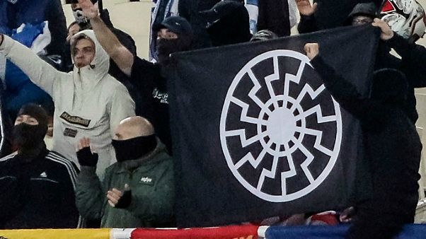 Βαριά «καμπάνα» από την UEFA στην Ελλάδα για το ναζιστικό πανό Βαριά «καμπάνα» από την UEFA στην Ελλάδα για το ναζιστικό πανό