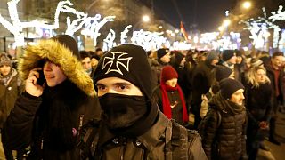 Hungary's 'slave law': third consecutive day of protests over labour reforms