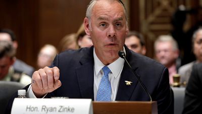 Ryan Zinke abandona administração de Trump