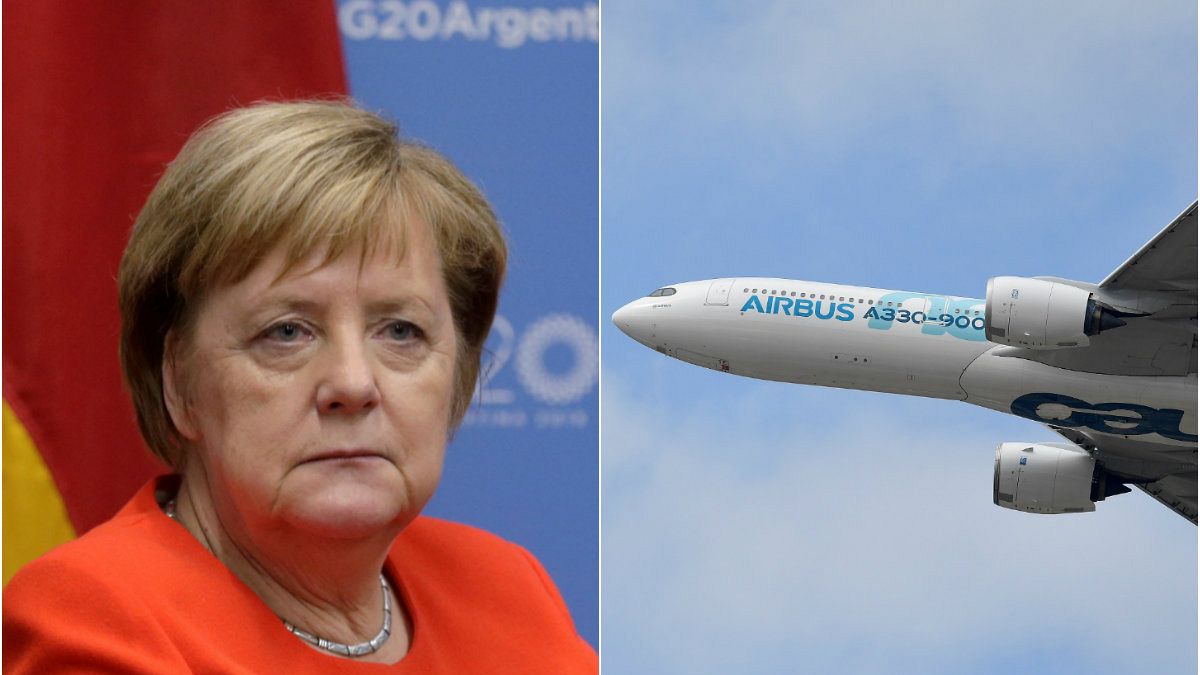Uçağı arızalandığı için zirveye geciken Merkel'in başbakanlık filosuna yenileme kararı