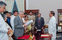 مراسم سوگند رانیل ویکرمسینگه، نخست وزیر سری‌لانکا