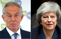 Theresa May accuses Tony Blair of 'undermining' Brexit negotiations 