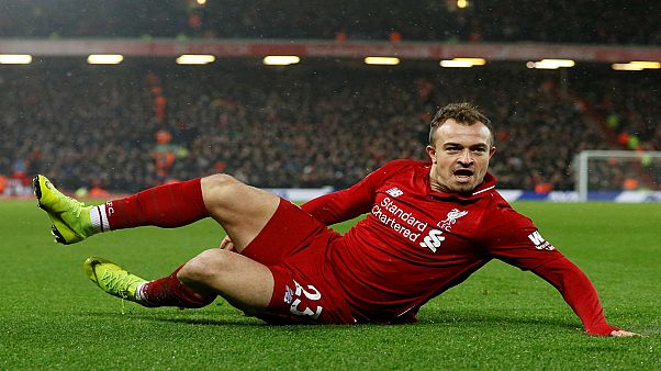 شيردان شاكيري لاعب في نادي ليفربول شيردان شاكيري لاعب في نادي ليفربول