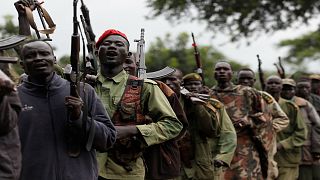 مقاتلون من المعارضة بجنوب السودان