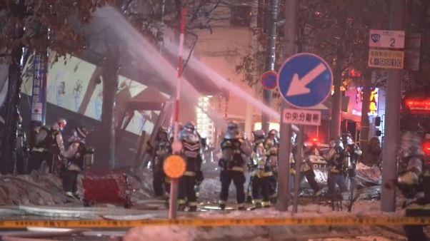 Al menos 40 heridos tras una explosión en un restaurante de Sapporo Al menos 40 heridos tras una explosión en un restaurante de Sapporo