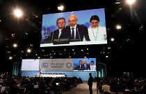 COP24 President Michal Kurtyka speaks during a final session of the COP24