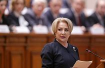 Romania's Prime Minister Viorica Dancila