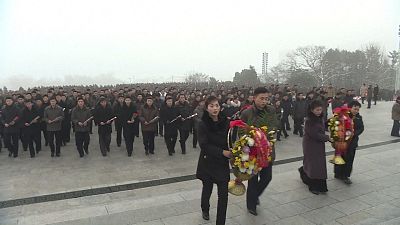 La Corea del Nord celebra l'anniversario della morte di Kim Jong-Il