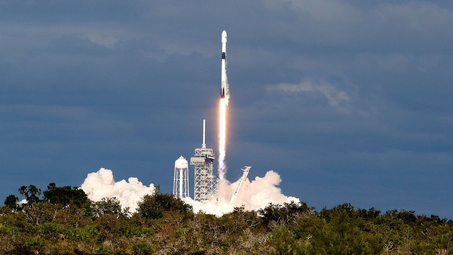 SpaceX rocket blasts satellite into orbit