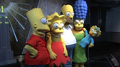 "Os Simpsons" celebram o 30° aniversário no topo do Empire State Building