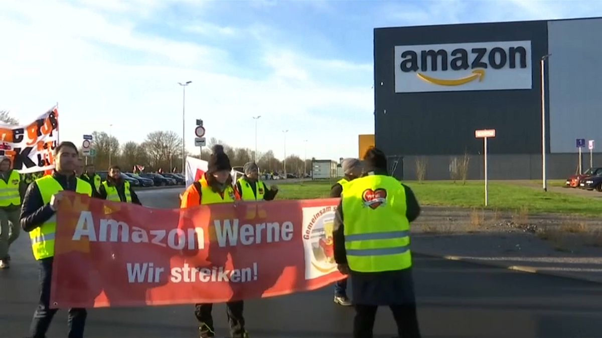 Weihnachtsstreik bei Amazon