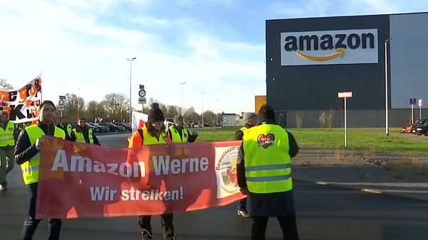 Weihnachtsstreik bei Amazon Weihnachtsstreik bei Amazon
