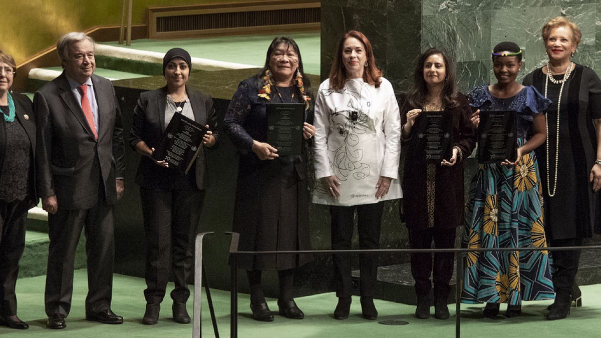 Tres activistas reciben el premio Derechos Humanos de la ONU