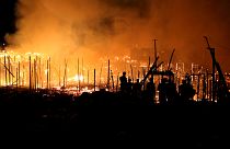 شاهد: حرائق تلتهم 600 كوخا في ضاحية مانوسا بالبرازيل