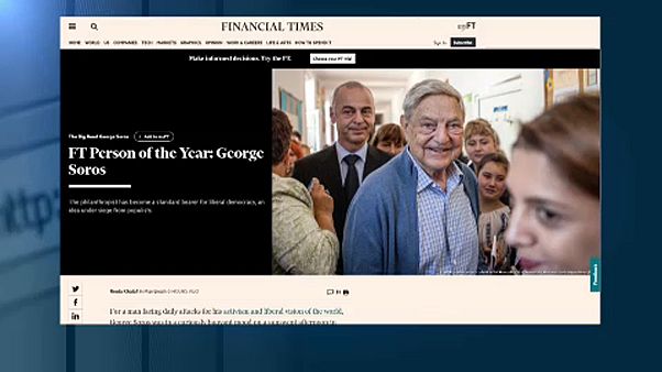 FT: Soros György az év embere FT: Soros György az év embere