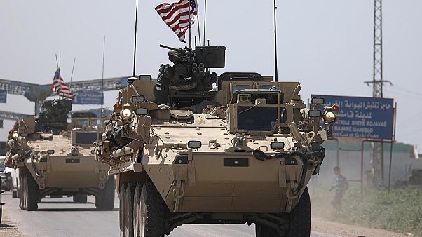 Suriye'nin Kamışlı kentindeki ABD askerleri Suriye'nin Kamışlı kentindeki ABD askerleri