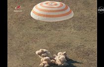 Ασφαλής επιστροφή του Σογιούζ από τον Διεθνή Διαστημικό Σταθμό