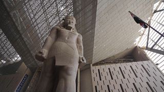 A 3,200-year-old Statue of Ramesses II at the Grand Egyptian Museum