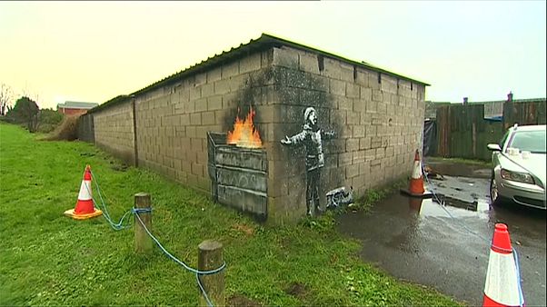 Banksy confirma autoria de mural misterioso Banksy confirma autoria de mural misterioso