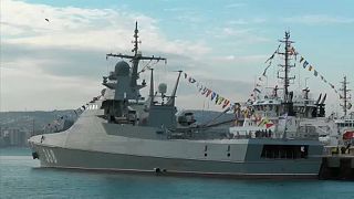 شاهد: البحرية الروسية تعزز أسطولها بفرقاطة جديدة في البحر الأسود