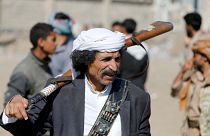مقاتل حوثي في صنعاء 