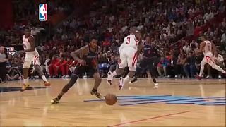NBA: Chris Paul ismét megsérült, kikapott a Rockets a Miamitól