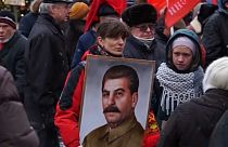 Российские коммунисты отметили день рождения "вождя народов"