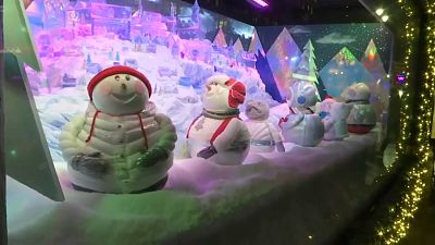 Espectaculares escaparates navideños en Nueva York