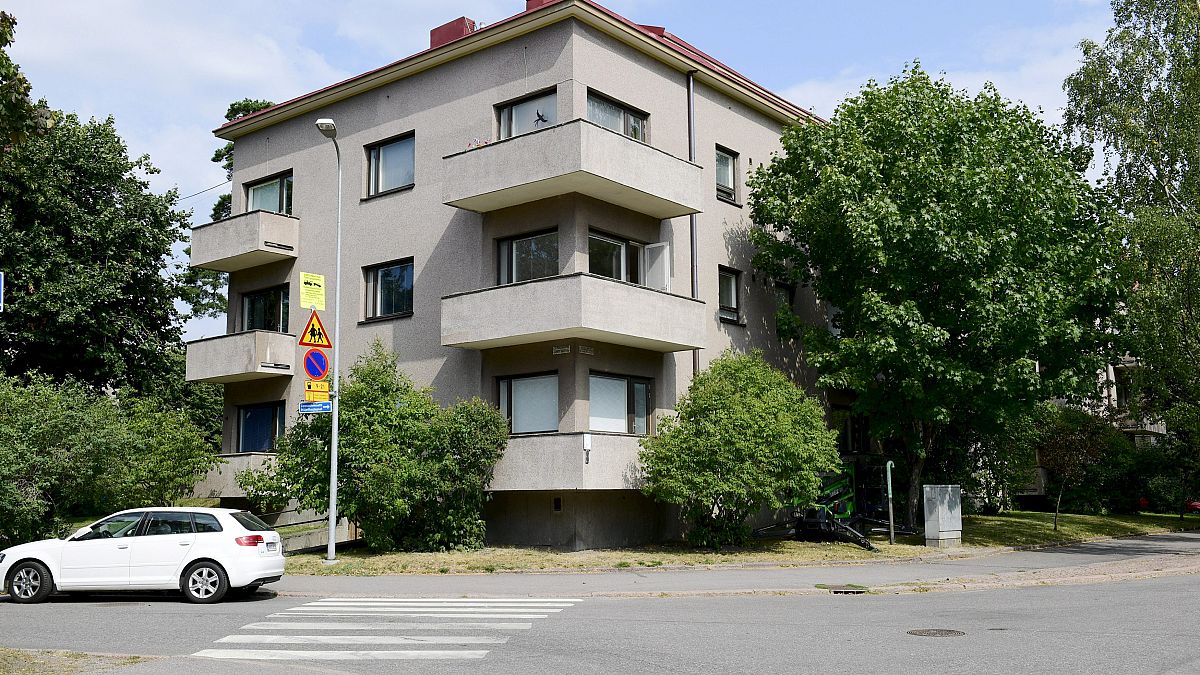 The building where Vahamaki allegedly rented premises in Helsinki