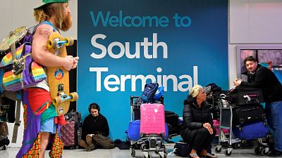 British police make two arrests after drone disrupts major airport