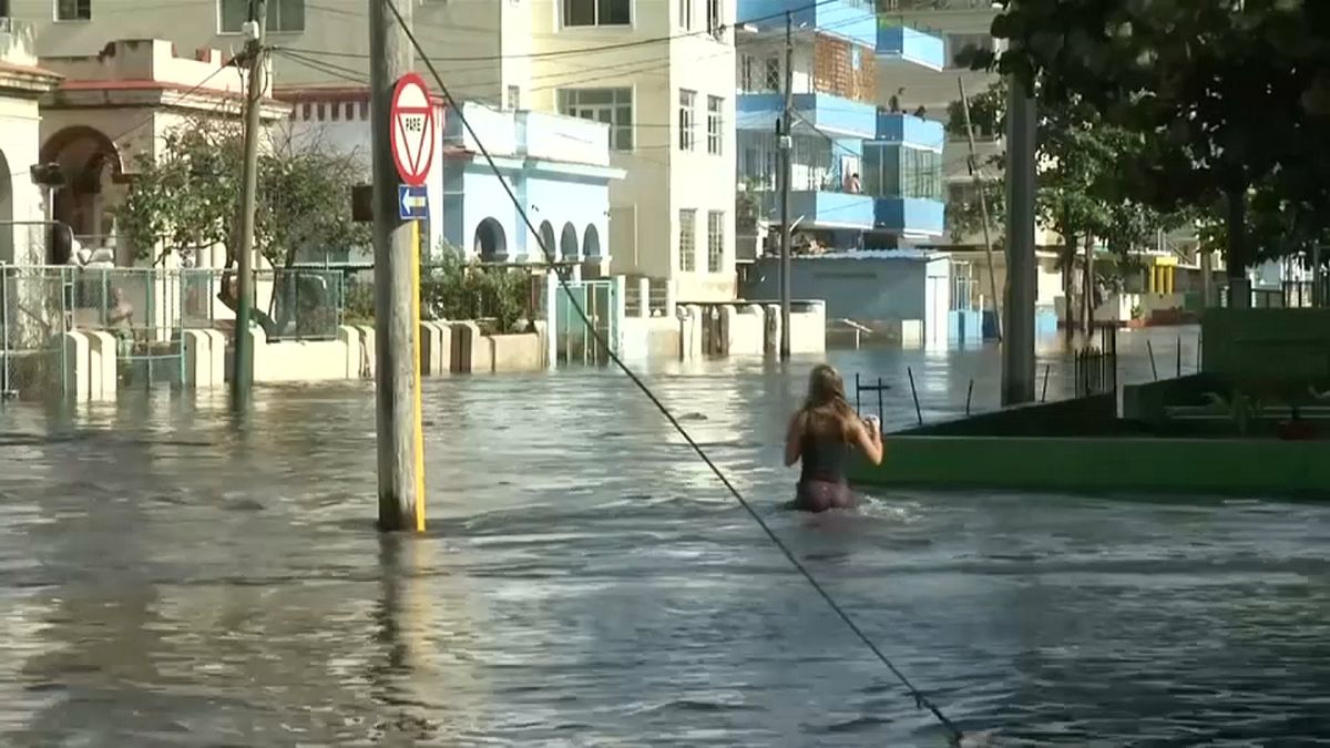 Überschwemmung in Kuba