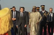 Macron takes his chef & celebrities to entertain the troops in Chad