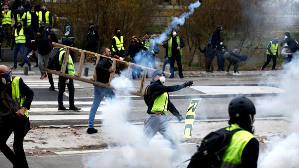 Fogy a tüntetők létszáma, de dühük fokozódik Franciaországban Fogy a tüntetők létszáma, de dühük fokozódik Franciaországban