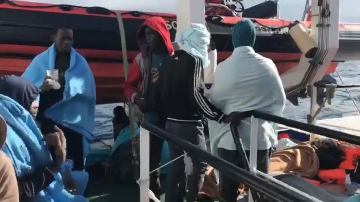 NGO ship with more than 300 migrants on board stranded on high seas