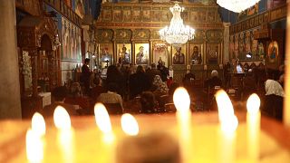 Gaza's tiny Orthodox Christian minority celebrate Christmas