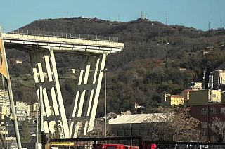 Genoa residents still dealing with bridge tragedy four months on