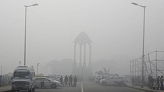 Hindistan'da hava kirliliği yılın en üst seviyesine ulaştı