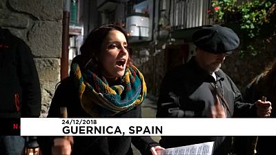 I canti di Natale baschi a Guernica