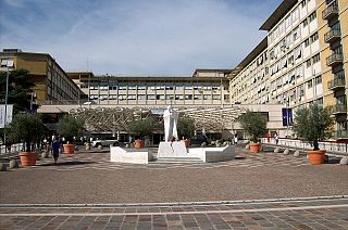 Gemelli hospital in Rome