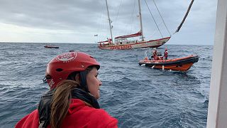 Weihnachten auf dem Rettungsschiff: Die Open Arms auf dem Weg nach Spanien