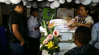 Funeral de la niña guatemalteca muerta en EEUU