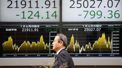 Mercati: Tokyo in forte calo, pesano tensioni USA e timori rallentamento