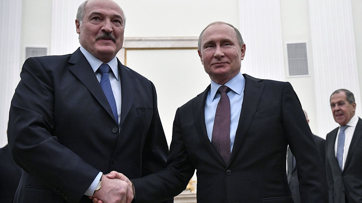Besuch unter schwierigen Vorzeichen: Putin trifft Lukaschenko