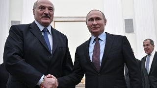 Besuch unter schwierigen Vorzeichen: Putin trifft Lukaschenko
