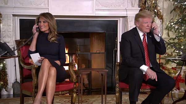 Trump a criança de sete anos: "Ainda acreditas no Pai Natal?" Trump a criança de sete anos: "Ainda acreditas no Pai Natal?"