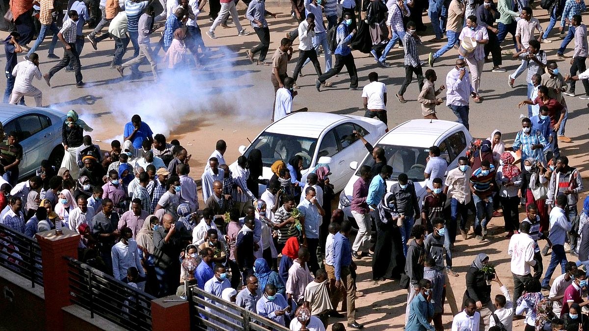 Deadly protests in Sudan enter a ninth consecutive day