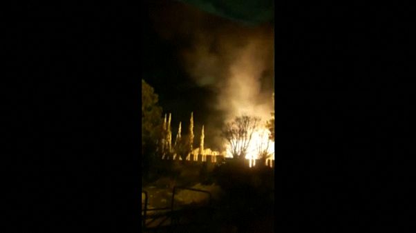 حزب الله ينشر فيديو يقول إنه للدفاعات الجوية السورية خلال تصديها للهجوم الإسرائيلي حزب الله ينشر فيديو يقول إنه للدفاعات الجوية السورية خلال تصديها للهجوم الإسرائيلي