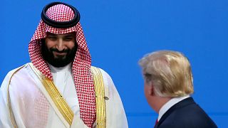 U.S. President Donald Trump and Saudi Arabia's Crown Prince Mohammed bin Sa