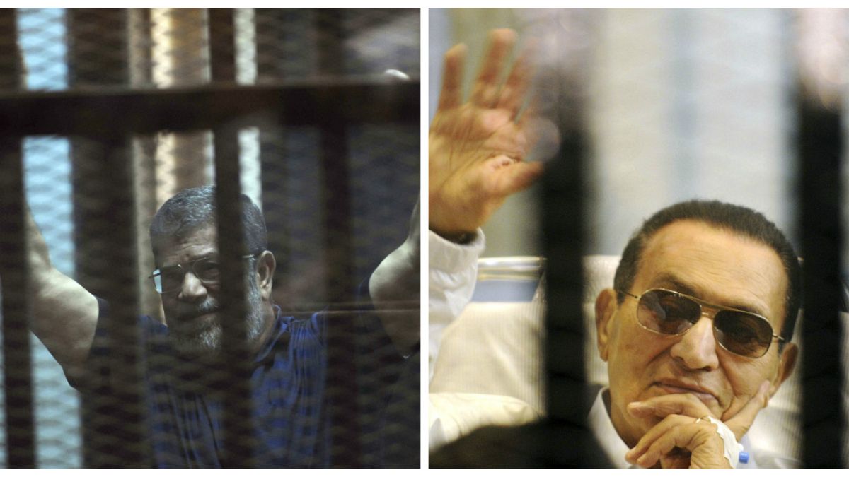 مصر؛ حسنی مبارک علیه محمد مرسی شهادت داد